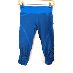 Lululemon Run: Pace Crop Wee Stripe Leggings Size 4